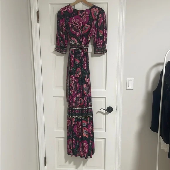 Farm Rio Flowers Garden Maxi dress